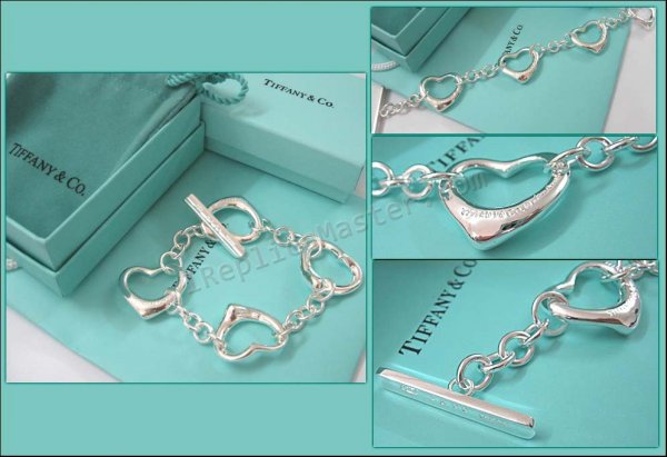Tiffany Pulseira de Prata Réplica  Clique na imagem para fechar