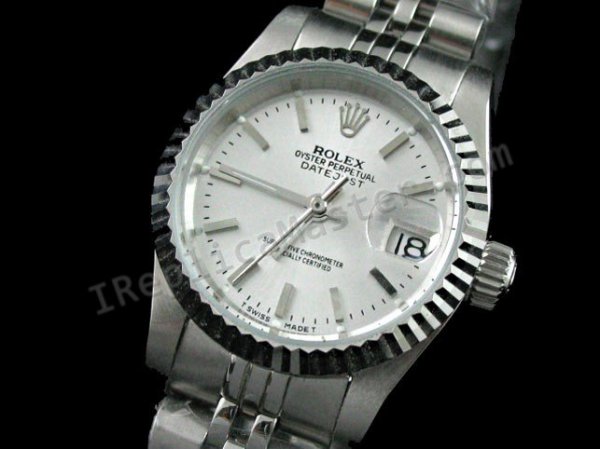 Rolex Oyster Perpetual Datejust Ladies Schweizer Replik Uhr - zum Schließen ins Bild klicken