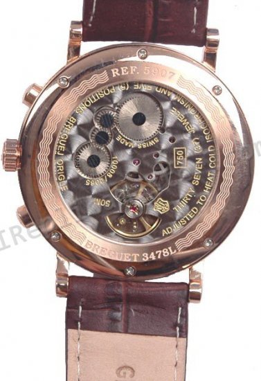 Breguet Datograph Rattrapante Handaufzug Replik Uhr
