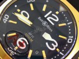 Bell e BR Instrumento Ross 02 Suíço Réplica Relógio