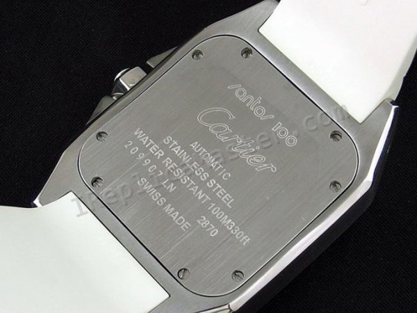 カルティエは100メンズサントス。スイス時計のレプリカ