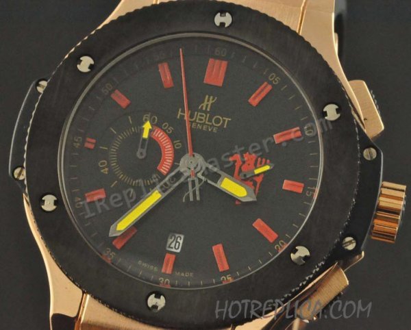 Hublot Red Devil Bang лимитированная серия Хронограф Реплика Смо