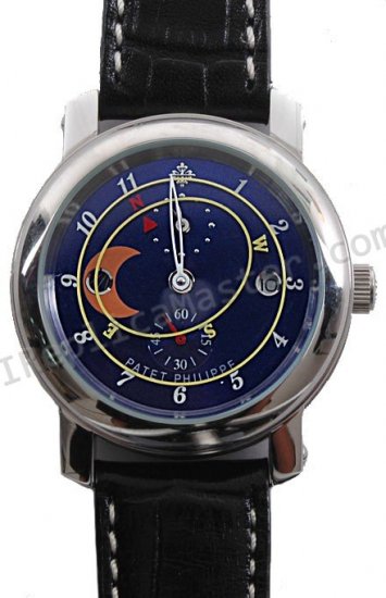 Patek Philippe Sky Moon Orologio GMT Replica - Clicca l'immagine per chiudere