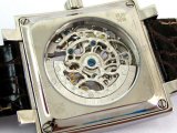 Patek Philippe Sceleton Square Dial Diamonds Replica Watch