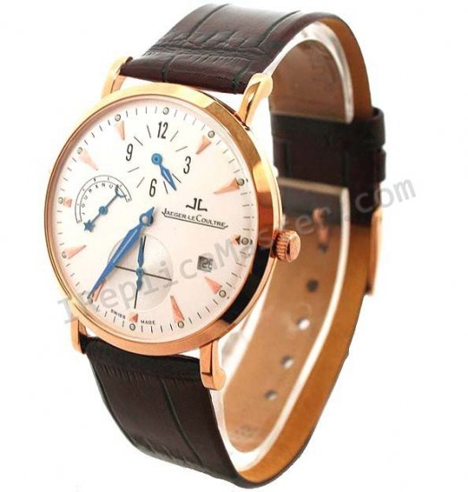 Jaeger Le Coultre Master Reveil Small Hours Hand Replik Uhr - zum Schließen ins Bild klicken