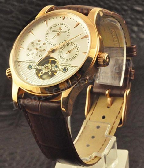 Jaeger Le Coultre Master Grande Tradition Tourbillon Replik Uhr - zum Schließen ins Bild klicken