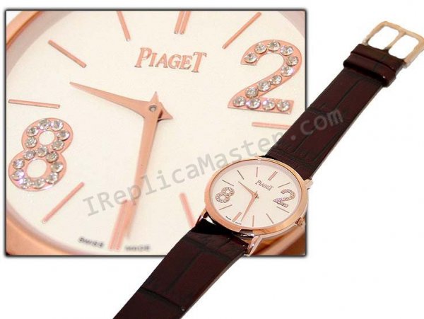 Piaget Rectangle Schmuck Ultradünne Replik Uhr - zum Schließen ins Bild klicken