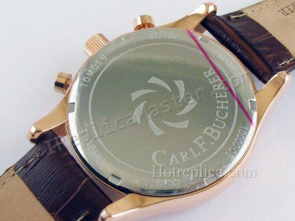 Carl F. Bucherer Manero monographie Montre chronographe Réplique Montre