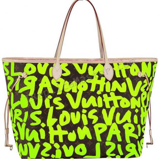 Louis Vuitton Monogram Graffiti Neverfull Gm Pm M93703 Handbag Replica