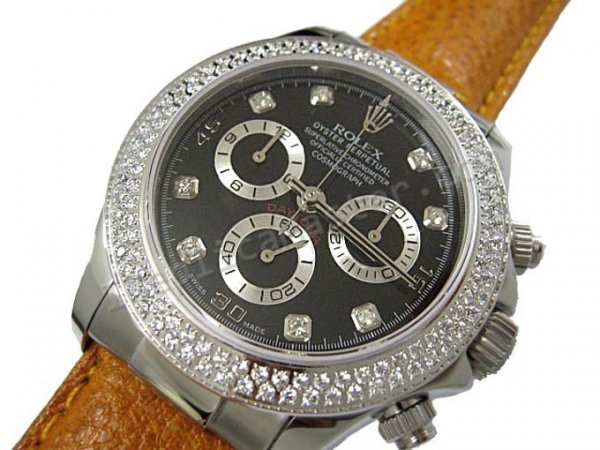 Rolex Daytona Diamantes Reloj Suizo Réplica - Haga click en la imagen para cerrar