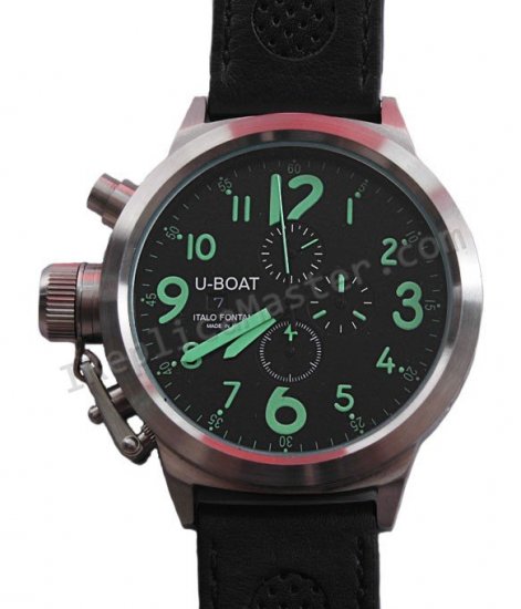 U-Boat Flightdeck Chronograph 52 mm Replica Watch - Click Image to Close