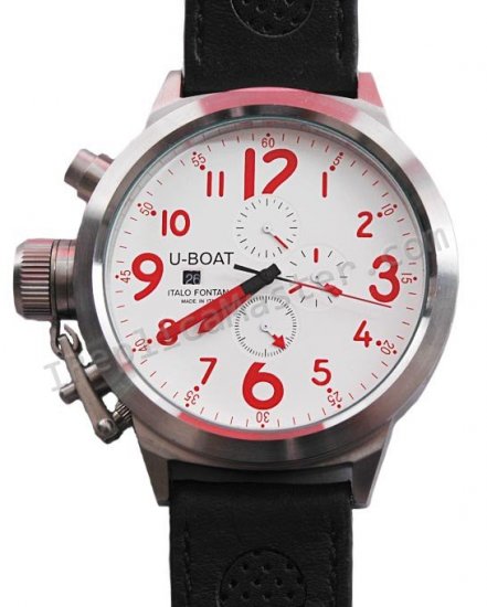 U-Boat Cronógrafo cabina de 52 mm Reloj Réplica Reloj - Haga click en la imagen para cerrar