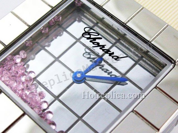 Señoras cubo de hielo Chopard Réplica Reloj