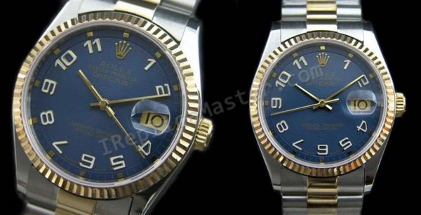 Rolex Oyster Perpetual DateJust Swiss Replica Watch - Click Image to Close