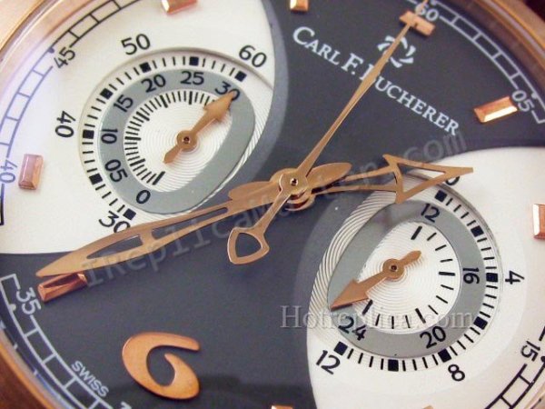 Carl F. Bucherer Manero monographie Montre chronographe Réplique Montre
