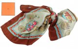 Hermes Carre 70 In Vintage Silk Scarf Replica