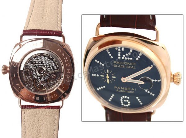 Officine Panerai Black Seal Diamonds Limited Edition Replica Watch
