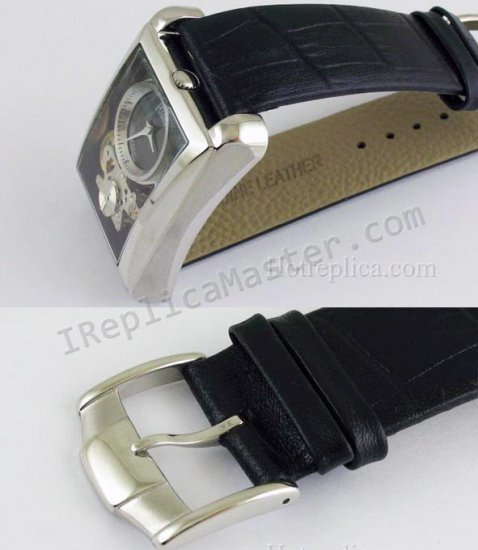Piaget Negro Tourbillon Tie Réplica Reloj