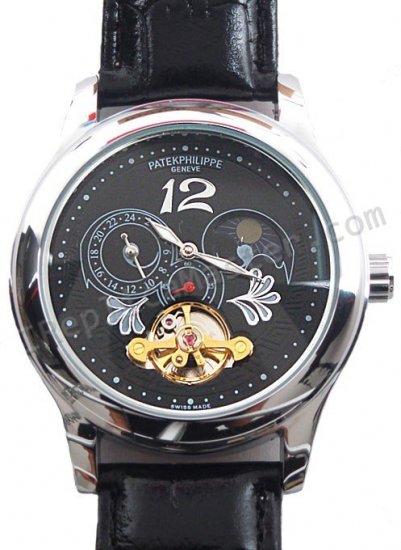 Patek Philippe Day-Night Tourbillon Replica Watch - Click Image to Close