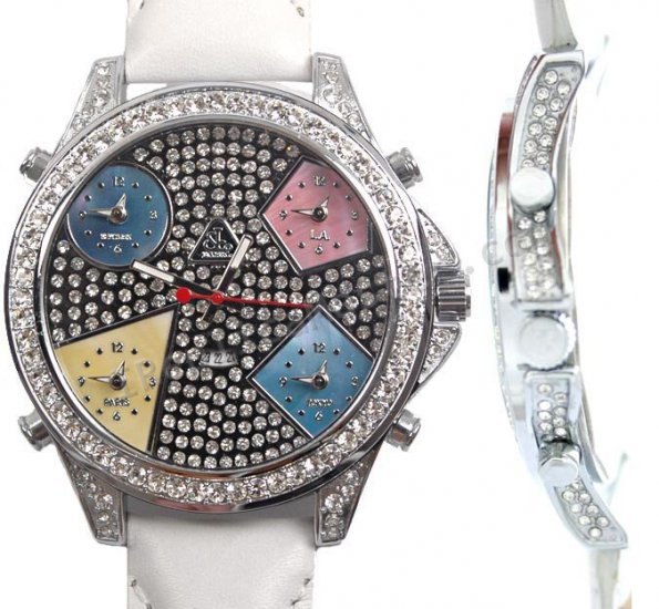Jacob & Co Five Time Zone Full Size Replik Uhr - zum Schließen ins Bild klicken