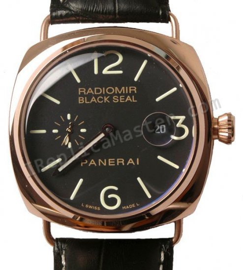 Officine Panerai Radiomir Sello Negro Réplica Reloj - Haga click en la imagen para cerrar