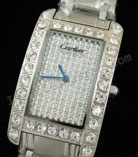 Cartier Tank Americaine Schmuck Replik Uhr - zum Schließen ins Bild klicken