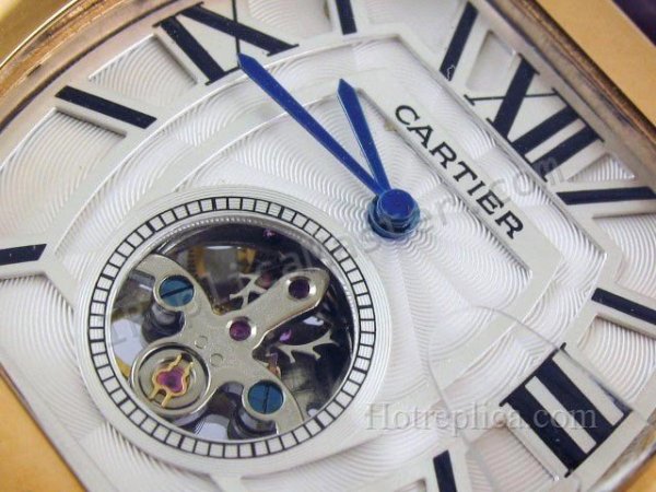 Cartier Tortue Tourbillon Replik Uhr