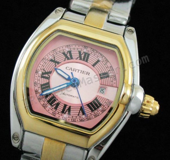 Cartier Roadster Date Replica Watch, Small size Replica Watch - Click Image to Close