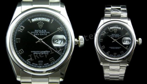 Rolex Oyster Perpetual Day-Date Swiss Replica Watch - Click Image to Close