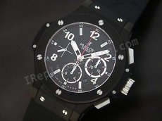 Cronografo Hublot Big Bang Movement PVD nero svizzero Replica Orologio svizzeri