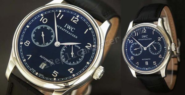 IWC Portugese 7 Days Swiss Replica Watch - Click Image to Close