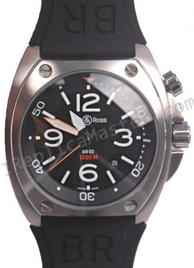 Bell y Ross BR02 Instrumento Diver Pro automática Réplica Reloj