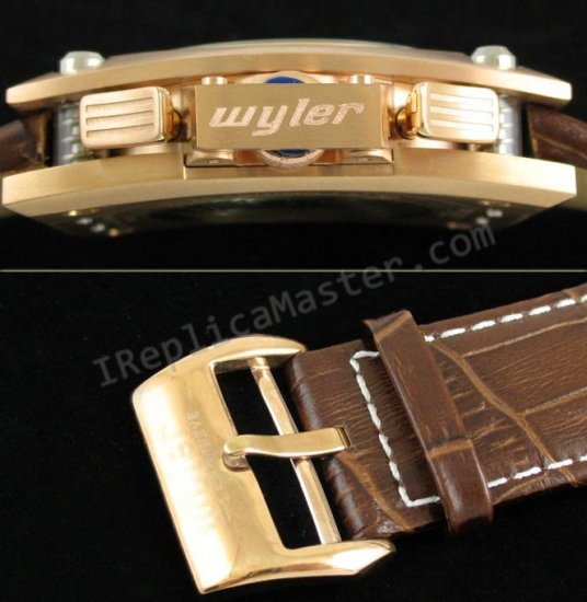 Wyler Geneve Código Datograph-R Réplica Reloj