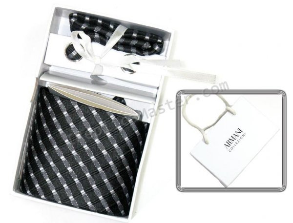 Tie Armani e Gemelli set di repliche