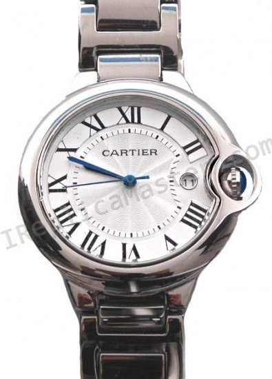 Bleu de Cartier Cartier globo, de tamaño mediano, Réplica Reloj - Haga click en la imagen para cerrar