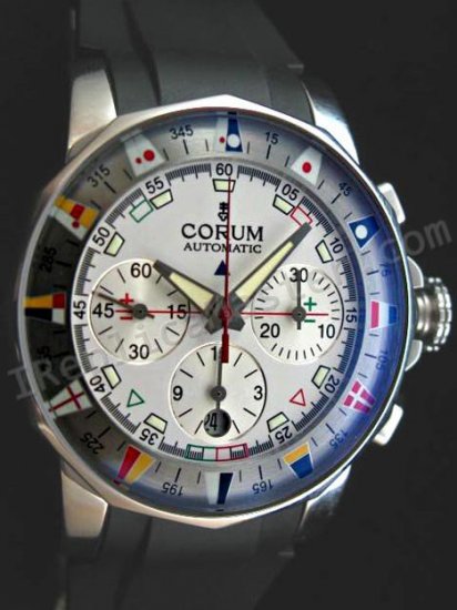 Corum Admirals Cup Chronograph Suíço Réplica Relógio  Clique na imagem para fechar