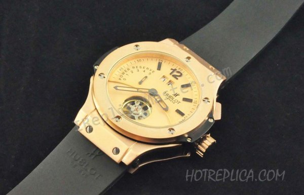 Hublot Solo Bang Tourbillon Limited Edition Replica Watch - Click Image to Close