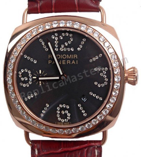 Officine Panerai Radiomir Diamantes Limitada Reloj Edici Réplica Reloj - Haga click en la imagen para cerrar
