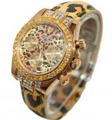 Rolex Daytona Leopard Cosmograph, Medium Size Replica Orologio