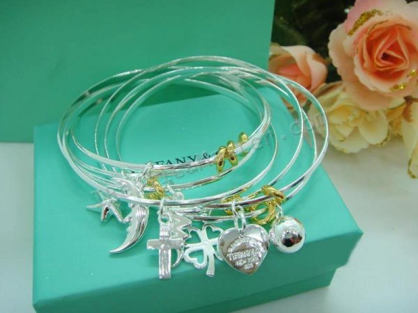 Tiffany Pulseira de Prata Réplica  Clique na imagem para fechar