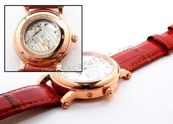 Patek Philippe Perpetual Реплика Бриллианты Календарь Часы