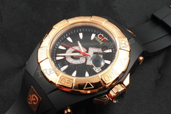 Gianfranco Ferre Black Medium Size Replik Uhr
