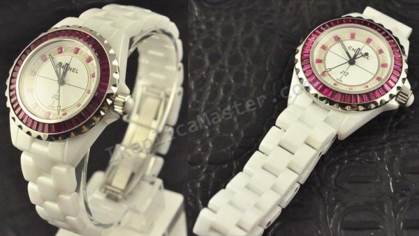 Chanel J12, Real Ceramic Case And Braclet, 34mm Replica Watch