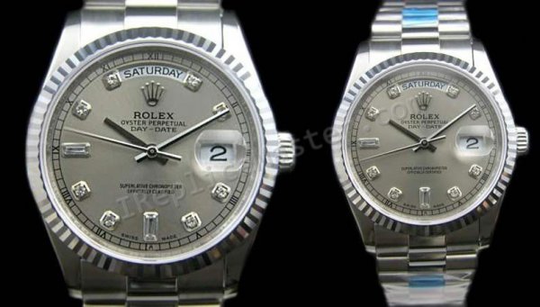 Rolex Oyster Perpetual Day-Date Swiss Replica Watch - Click Image to Close