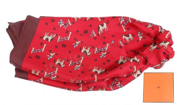Hermes Carre 70 In sciarpa di seta Vintage