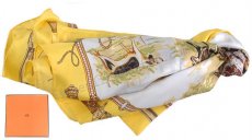 Hermes Carre 70 In Vintage Silk Scarf Replica