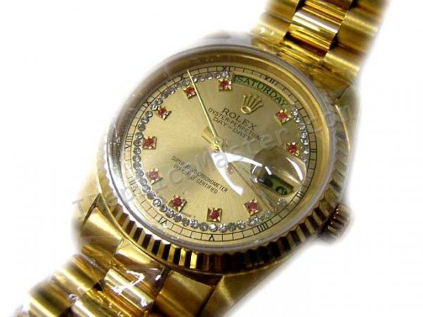 Rolex Oyster Perpetual Day-Date Suíço Réplica Relógio