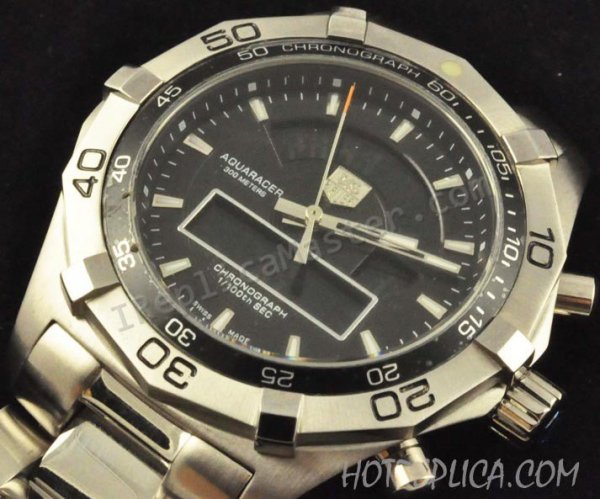 Regarder Tag Heuer Aquaracer Mark Webber Grand-Date Réplique Montre