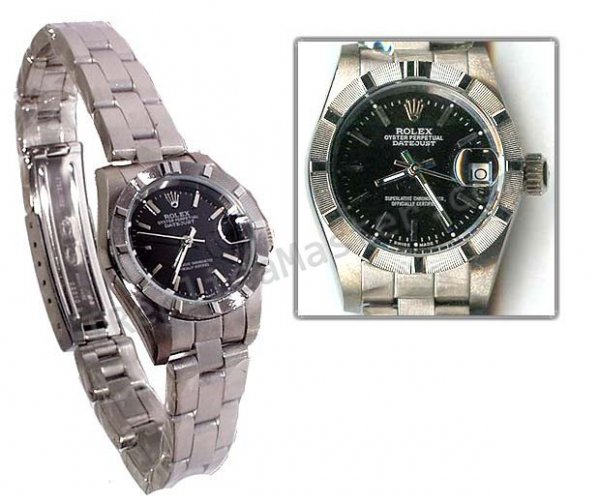 Rolex para mujer Justo Fecha-Watch Réplica Reloj - Haga click en la imagen para cerrar