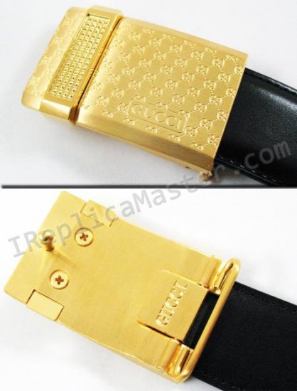 Replica Gucci Leather Belt